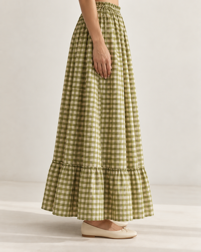 Willow Adjustable Maxi Skirt, side view